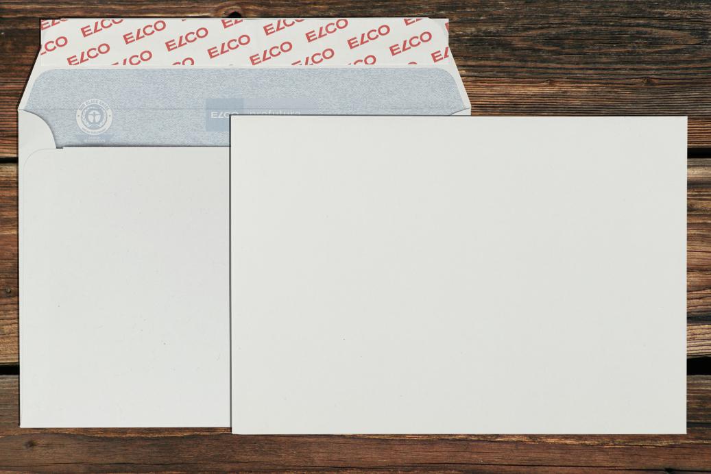 Briefhüllen C6 114x162 mm Haftklebend Recycling Naturweiß 100 g/qm